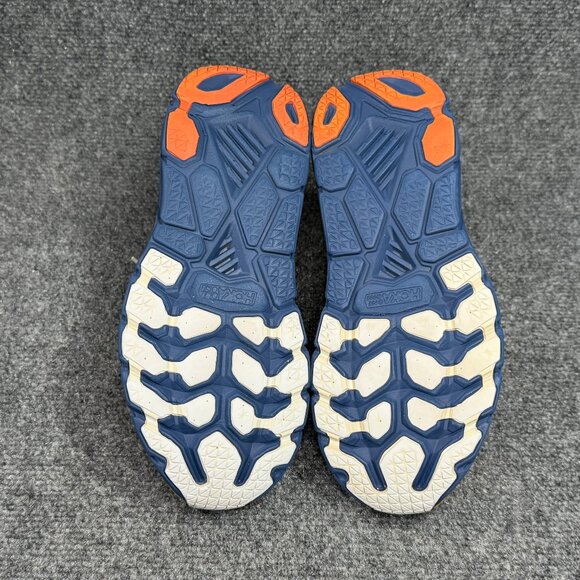 Hoka Clifton 7 Running Shoes Women's Size 9 White Blue Athletic Training Sneaker - Picture 10 of 12